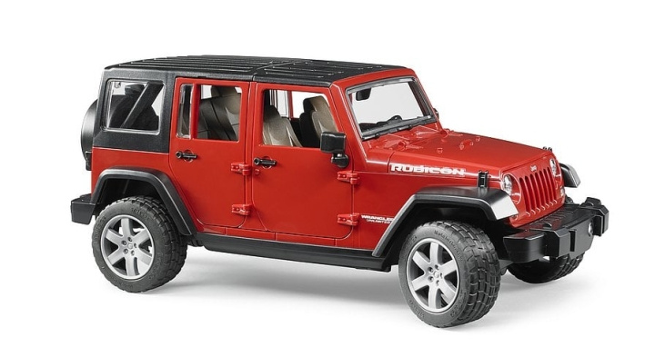 Bruder Jeep Wrangler (02525) ryhmässä URHEILU, VAPAA-AIKA JA HARRASTUS / Harrastus / Muovimallit / Autot @ TP E-commerce Nordic AB (C83592)