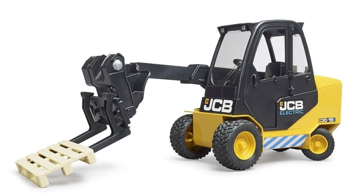 Bruder JCB Telatrukki kuormalavalla (02512) ryhmässä LELUT, TUOTTEET LAPSILLE JA VAUVOILLE / Leikkikalut, Askartelu &Pelit / Leikkiautot @ TP E-commerce Nordic AB (C83608)