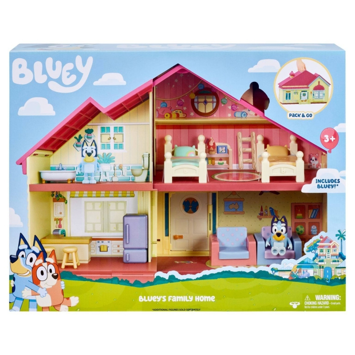 BLUEY Perhekoti (90104) ryhmässä LELUT, TUOTTEET LAPSILLE JA VAUVOILLE / Leikkikalut, Askartelu &Pelit / Lelut @ TP E-commerce Nordic AB (C83625)