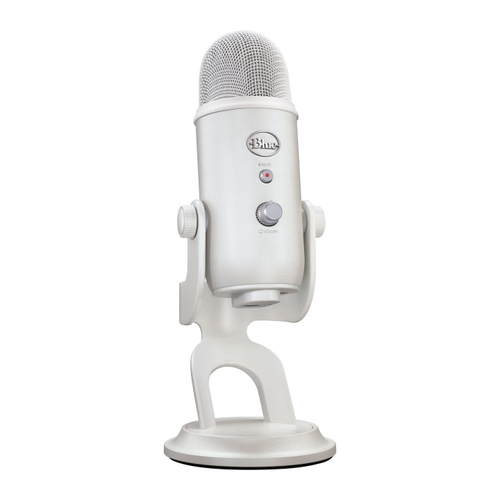 Blue Microphone Sininen - Mic Yeti Aurora Collection USB-mikrofoni Valkoinen sumu (White Mist) ryhmässä TIETOKOONET & TARVIKKEET / Tietokonetarvikkeet / Mikrofonit @ TP E-commerce Nordic AB (C83634)