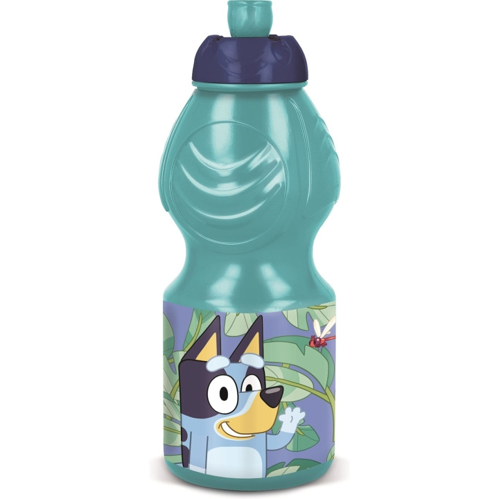 BLUEY Stor - Urheiluvesipullo 400 ml. - BLUEY (088808719-50632) ryhmässä LELUT, TUOTTEET LAPSILLE JA VAUVOILLE / Syö ja juo / Tuttipullot & Tarvikkeet @ TP E-commerce Nordic AB (C83642)