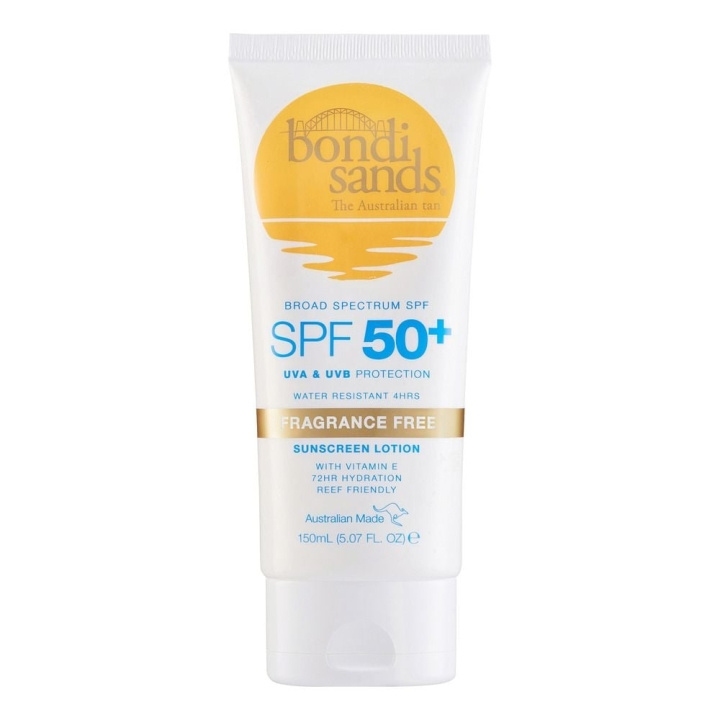 Bondi Sands SPF 50+ Hajusteeton vartalon aurinkosuojavoide 150 ml ryhmässä KAUNEUS JA TERVEYS / Ihonhoito / Rusketus / Aurinkosuoja @ TP E-commerce Nordic AB (C83649)