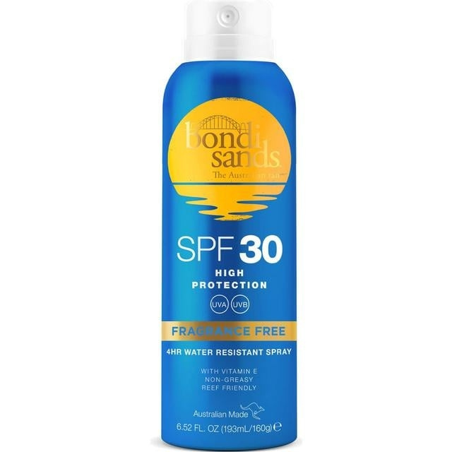 Bondi Sands SPF 30+ Hajusteeton kasvosuihke 193 ml ryhmässä KAUNEUS JA TERVEYS / Ihonhoito / Rusketus / Aurinkosuoja @ TP E-commerce Nordic AB (C83651)