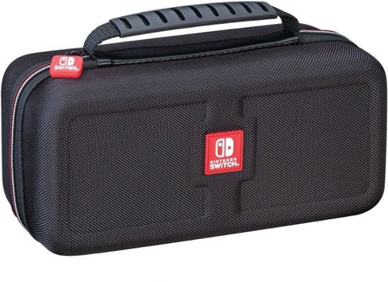 Bigben Interactive Official Traveler Deluxe System Case - Black Nintendo Switch ryhmässä KODINELEKTRONIIKKA / Pelikonsolit & Tarvikkeet / Nintendo Switch / Tarvikkeet @ TP E-commerce Nordic AB (C83725)