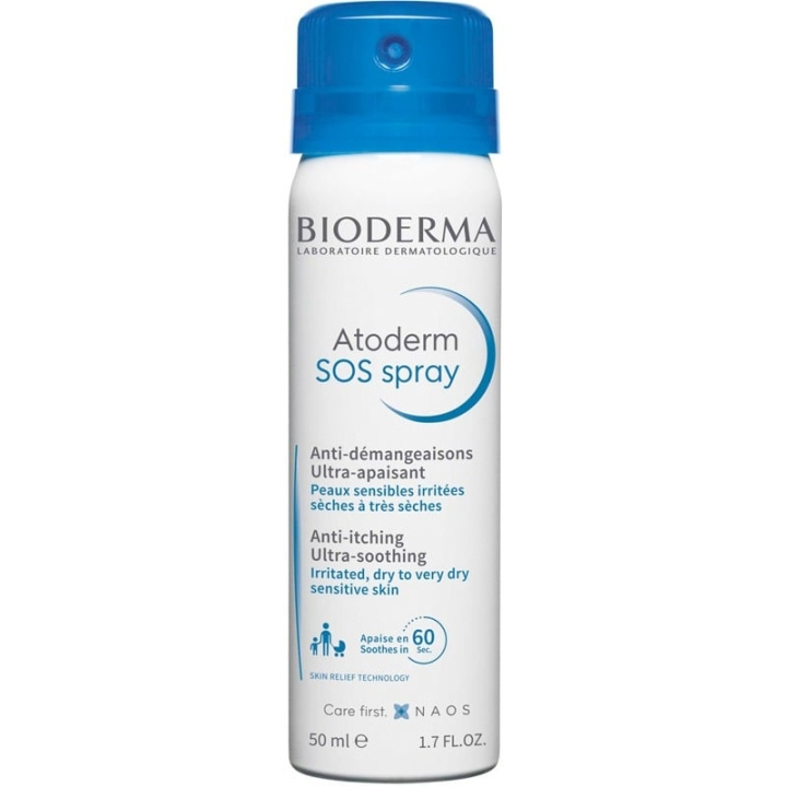 Bioderma Atoderm SOS Spray 50 ml ryhmässä KAUNEUS JA TERVEYS / Ihonhoito / Kehon hoito / Vartalovoide @ TP E-commerce Nordic AB (C83730)