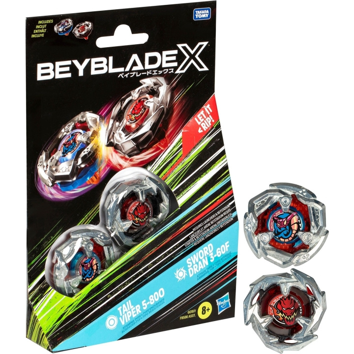 Beyblade - BBX Bey Bbx Tail Viper Sword Dran (G0197ES0) ryhmässä LELUT, TUOTTEET LAPSILLE JA VAUVOILLE / Leikkikalut, Askartelu &Pelit / Lelut @ TP E-commerce Nordic AB (C83765)