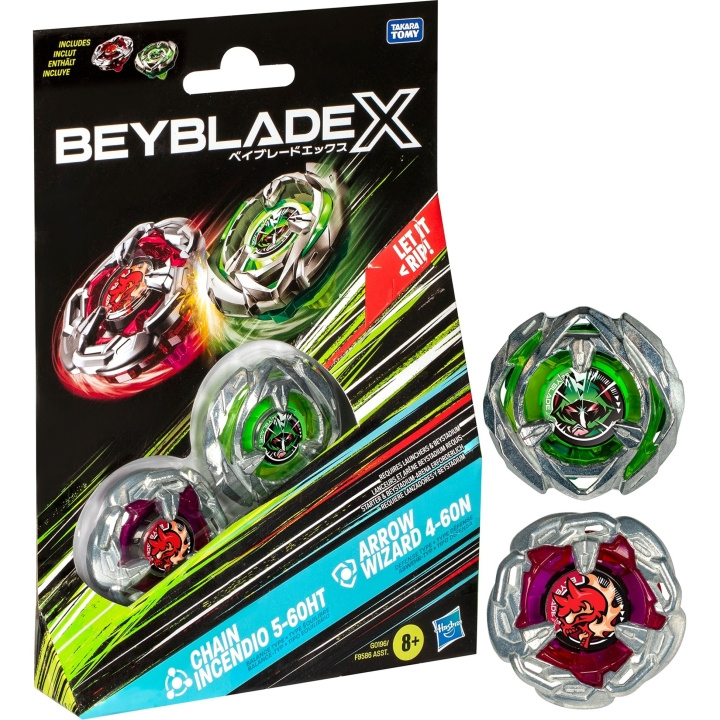 Beyblade - BBX Chain Incendio Nuolivelho (G0196ES0) ryhmässä LELUT, TUOTTEET LAPSILLE JA VAUVOILLE / Leikkikalut, Askartelu &Pelit / Toimintapeli @ TP E-commerce Nordic AB (C83766)