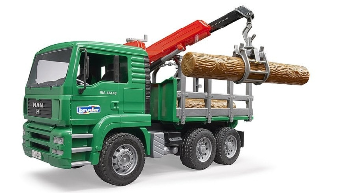 Bruder MAN TimberTruck kuormauskuorma-auto (02769) ryhmässä LELUT, TUOTTEET LAPSILLE JA VAUVOILLE / Leikkikalut, Askartelu &Pelit / Lelut @ TP E-commerce Nordic AB (C83781)