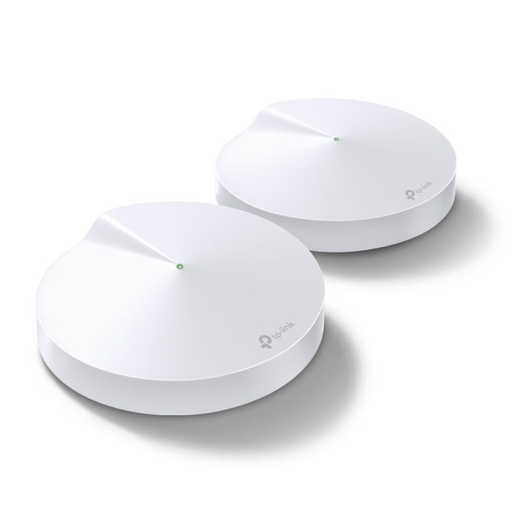 TP-Link Deco M5 (2-pack) AC1300 Whole-Home Mesh Wi-Fi -järjestelmä (koko koti) ryhmässä TIETOKOONET & TARVIKKEET / Verkko / Wifi-vahvistimet @ TP E-commerce Nordic AB (C83825)