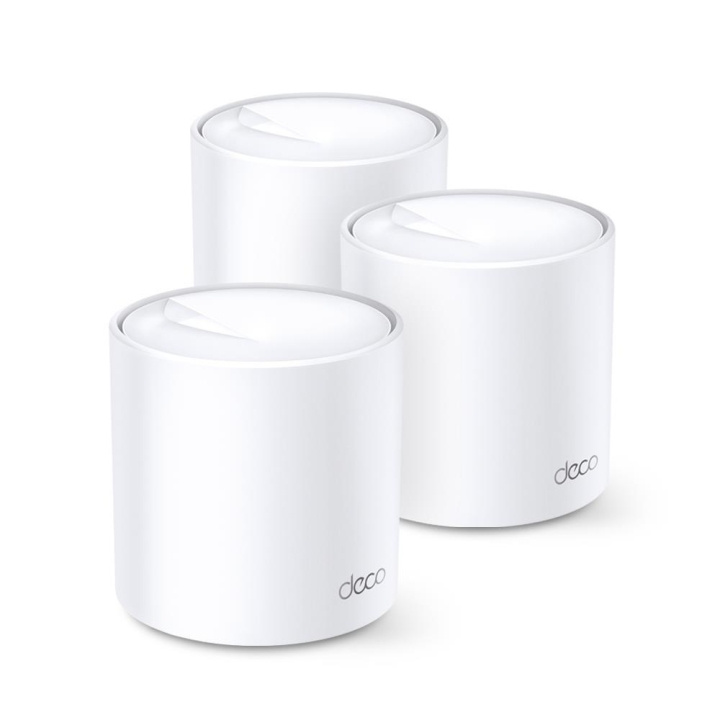 TP-Link Deco X20 (3-pack) Wi-Fi 6 AX1800 Koko kodin verkko-WiFi-järjestelmä (Whole-Home Mesh) ryhmässä TIETOKOONET & TARVIKKEET / Verkko / Wifi-vahvistimet @ TP E-commerce Nordic AB (C83838)