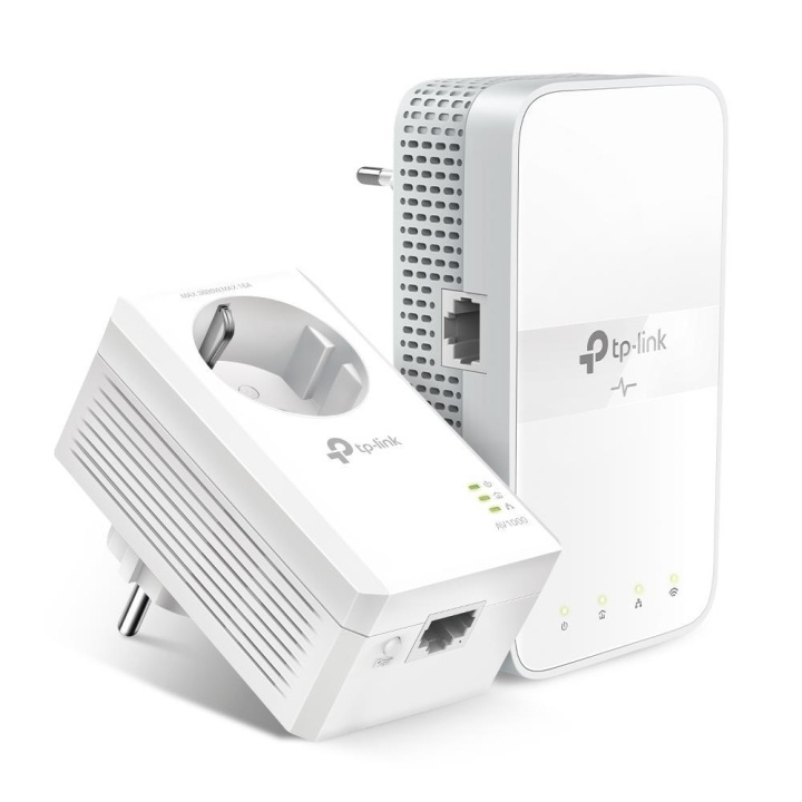 TP-Link AV1000 Gigabit Passthrough Powerline ac Wi-Fi Kit /TL-WPA7617 KIT ryhmässä TIETOKOONET & TARVIKKEET / Verkko / Wifi-vahvistimet @ TP E-commerce Nordic AB (C83847)