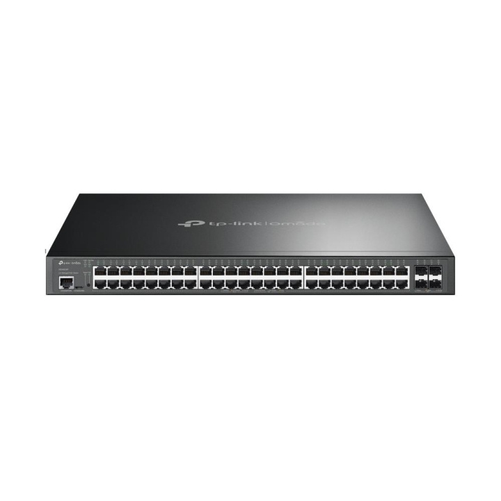 TP-Link JetStream 52-porttinen gigabitin ja 4-porttinen 10GE SFP+ L2+ hallittava kytkin 48-porttisella PoE+:lla ryhmässä TIETOKOONET & TARVIKKEET / Verkko / Kytkimet @ TP E-commerce Nordic AB (C83862)