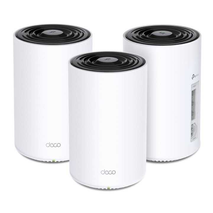 TP-Link Deco PX50 Wi-Fi 6 AX3000 + G1500 koko kodin Powerline Mesh -järjestelmä (3-pack) ryhmässä TIETOKOONET & TARVIKKEET / Verkko / Wifi-vahvistimet @ TP E-commerce Nordic AB (C83873)