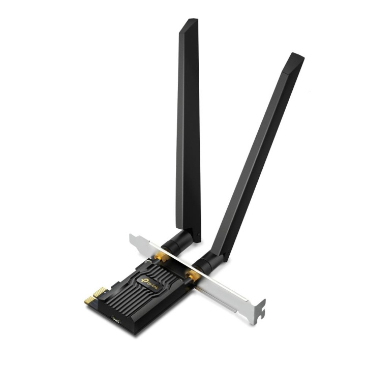 TP-Link AXE5400 Wi-Fi 6E Bluetooth 5.3 PCIe-sovitin /Archer TXE72E ryhmässä TIETOKOONET & TARVIKKEET / Verkko / Wifi-vahvistimet @ TP E-commerce Nordic AB (C83901)