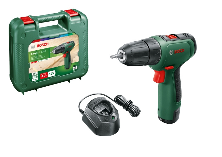 Bosch EasyDrill 1200 (mukana paristo) ryhmässä KOTI, TALOUS JA PUUTARHA / Työkalut & Tee itse / Porakoneet @ TP E-commerce Nordic AB (C84031)