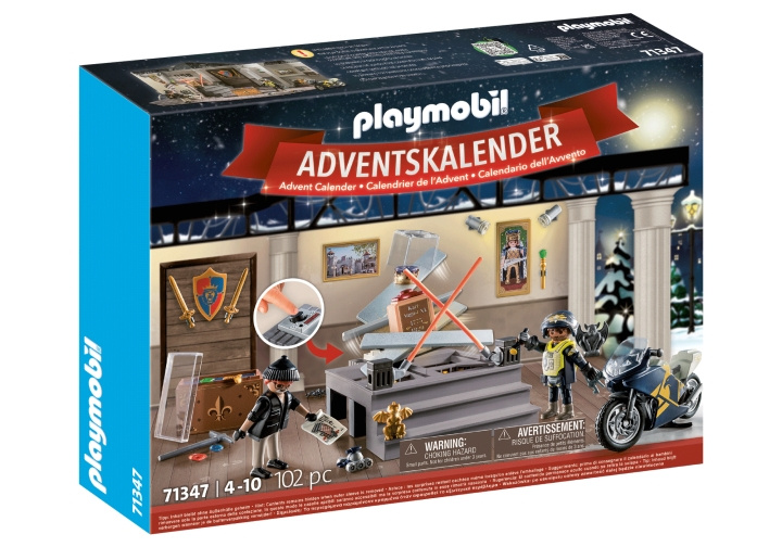 Playmobil Adventtikalenteri poliisi - museovarkaus (71347) ryhmässä LELUT, TUOTTEET LAPSILLE JA VAUVOILLE / Leikkikalut, Askartelu &Pelit / Joulukalenterit @ TP E-commerce Nordic AB (C84076)