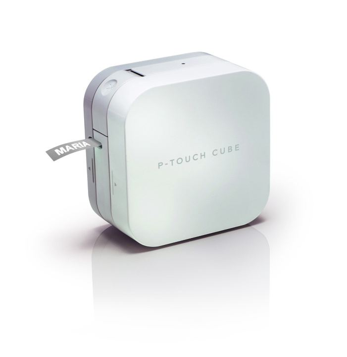 Brother P-Touch Cube Bluetooth-merkintäkone ryhmässä TIETOKOONET & TARVIKKEET / Tulostimet & Tarvikkeet / Tulostimet / Viivakoodi- ja etikettitulostimet @ TP E-commerce Nordic AB (C84084)