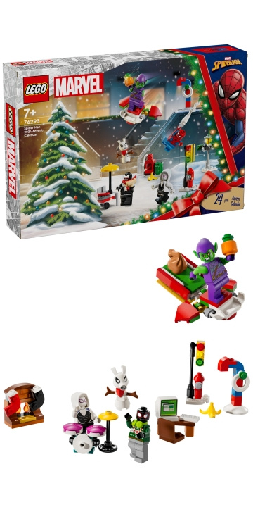 LEGO Marvel - Hämähäkkimies 2024 Adventtikalenteri (76293) ryhmässä LELUT, TUOTTEET LAPSILLE JA VAUVOILLE / Leikkikalut, Askartelu &Pelit / Joulukalenterit @ TP E-commerce Nordic AB (C84143)