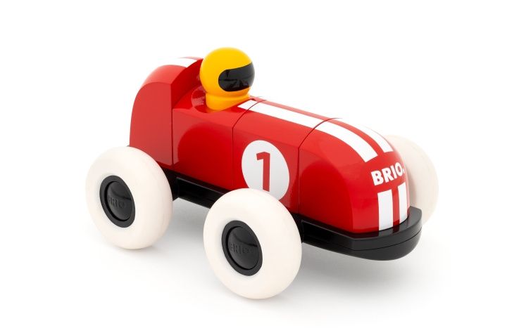 BRIO Magneettinen kilpa-auto - 30485 ryhmässä LELUT, TUOTTEET LAPSILLE JA VAUVOILLE / Leikkikalut, Askartelu &Pelit / Leikkiautot @ TP E-commerce Nordic AB (C84146)