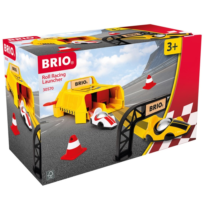 BRIO Roll Racing Launcher - 30570 ryhmässä LELUT, TUOTTEET LAPSILLE JA VAUVOILLE / Leikkikalut, Askartelu &Pelit / Autoradat @ TP E-commerce Nordic AB (C84147)