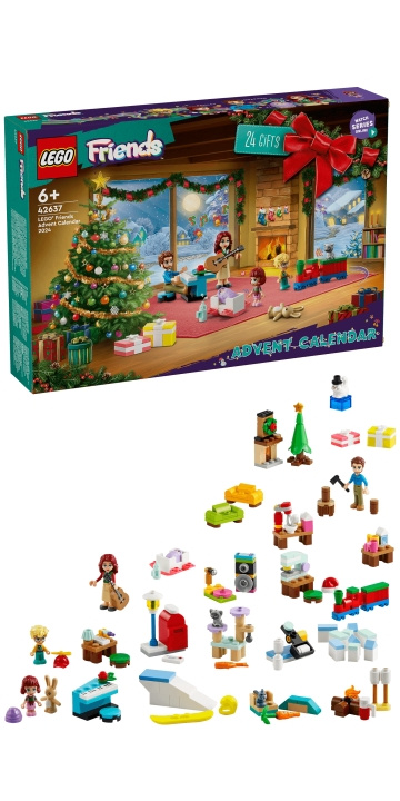 LEGO Ystävät - adventtikalenteri 2024 (42637) ryhmässä LELUT, TUOTTEET LAPSILLE JA VAUVOILLE / Leikkikalut, Askartelu &Pelit / Joulukalenterit @ TP E-commerce Nordic AB (C84178)