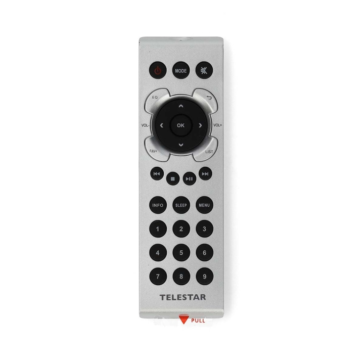 TELESTAR Remote Control DIRA M10 / S20 / S20i Silver ryhmässä KODINELEKTRONIIKKA / Ääni & Kuva / TV & Tarvikkeet / Kaukosäätimet @ TP E-commerce Nordic AB (C84253)