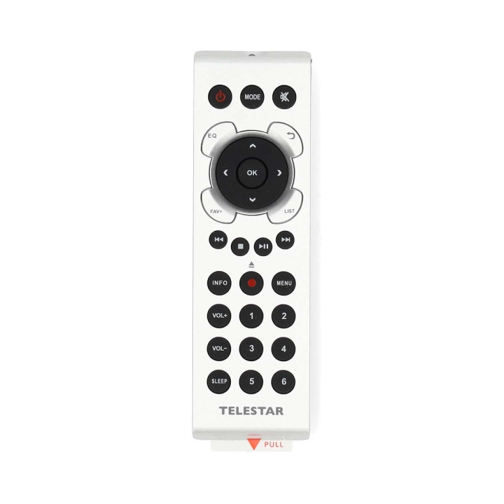 TELESTAR Remote Control DIRA M1 / M12i / M14i / S2 /S20C / S24i / S24 CD / S32i CD silver ryhmässä KODINELEKTRONIIKKA / Ääni & Kuva / TV & Tarvikkeet / Kaukosäätimet @ TP E-commerce Nordic AB (C84255)