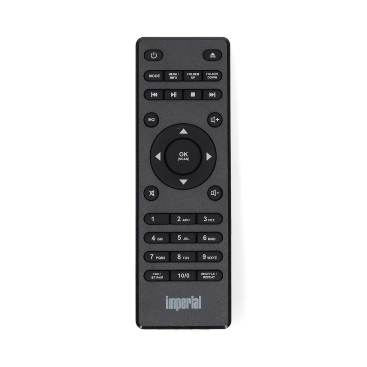 imperial Remote Control DABMAN i550CD ryhmässä KODINELEKTRONIIKKA / Ääni & Kuva / TV & Tarvikkeet / Kaukosäätimet @ TP E-commerce Nordic AB (C84256)