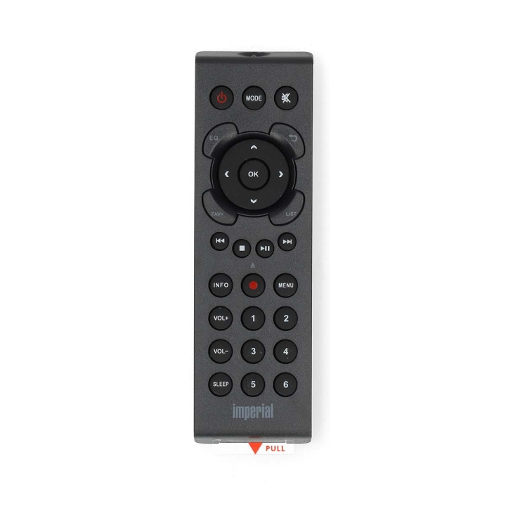 imperial Remote Control DABMAN i160/i170/i310CD/i410BTi510BT/i560CDschwarz with Eject Symbol ryhmässä KODINELEKTRONIIKKA / Ääni & Kuva / TV & Tarvikkeet / Kaukosäätimet @ TP E-commerce Nordic AB (C84261)