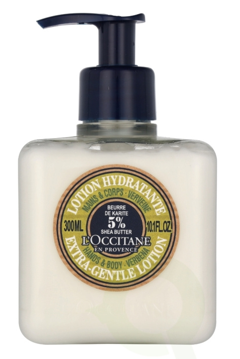 L\'Occitane Verbena Extra-Gentle Lotion Hands & Body 300 ml ryhmässä KAUNEUS JA TERVEYS / Ihonhoito / Kehon hoito / Vartalovoide @ TP E-commerce Nordic AB (C84401)