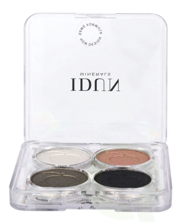 Idun Minerals Eye Shadow Palette 4 g #406 Vitsippa ryhmässä KAUNEUS JA TERVEYS / Meikit / Silmät ja kulmat / Luomivärit @ TP E-commerce Nordic AB (C84448)