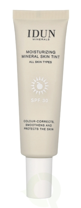 Idun Minerals Moisturizing Mineral Skin Tint SPF30 27 ml Light Warm ryhmässä KAUNEUS JA TERVEYS / Ihonhoito / Kasvot / Kasvovoide @ TP E-commerce Nordic AB (C84449)