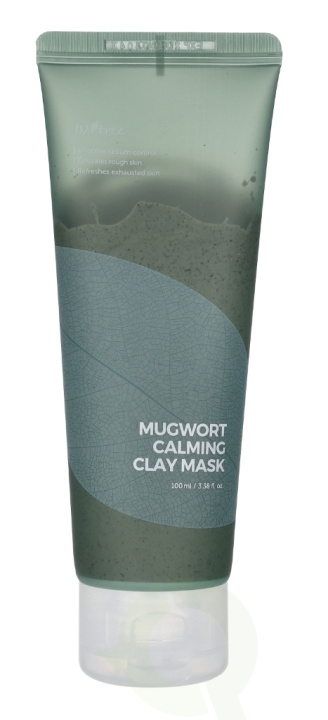 Isntree Mugwort Calming Clay Mask 100 ml ryhmässä KAUNEUS JA TERVEYS / Ihonhoito / Kasvot / Naamiot @ TP E-commerce Nordic AB (C84453)