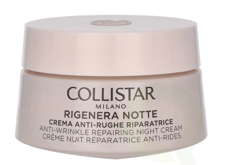 Collistar Rigenera Notte Anti-Wrinkle Repairing Night Cream 50 ml ryhmässä KAUNEUS JA TERVEYS / Ihonhoito / Kasvot / Kasvovoide @ TP E-commerce Nordic AB (C84460)