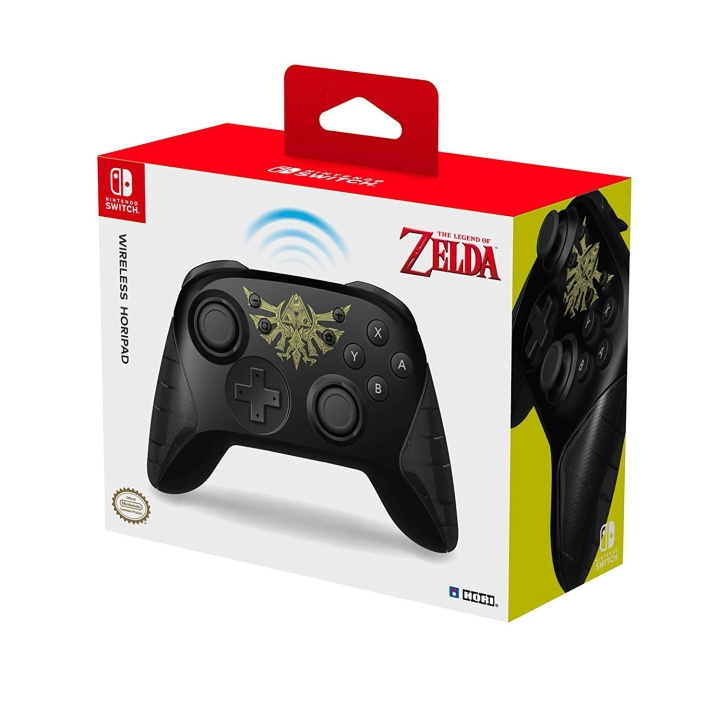 Hori Langaton Horipad - Zelda Edition ryhmässä KODINELEKTRONIIKKA / Pelikonsolit & Tarvikkeet / Nintendo Switch / Tarvikkeet @ TP E-commerce Nordic AB (C84574)