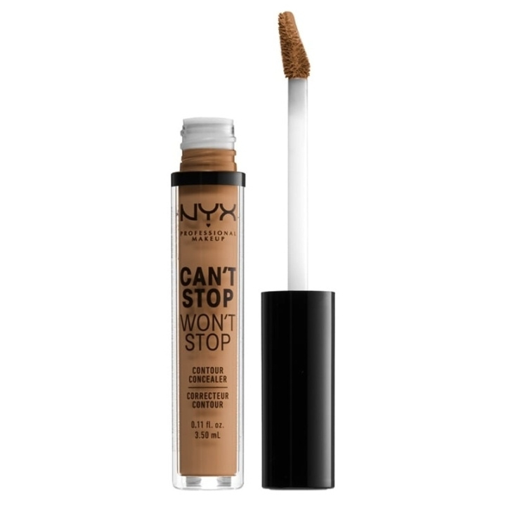 NYX Professional Makeup Can\'t Stop Won\'t Stop Concealer - Neutraali rusketus ryhmässä KAUNEUS JA TERVEYS / Meikit / Meikit Kasvot / Peitevoide @ TP E-commerce Nordic AB (C84585)