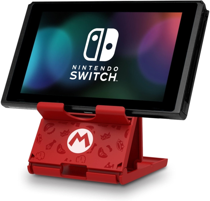 Hori Virallinen Nintendo Switch Compact -pelituki (Mario) ryhmässä KODINELEKTRONIIKKA / Pelikonsolit & Tarvikkeet / Nintendo Switch / Tarvikkeet @ TP E-commerce Nordic AB (C84587)