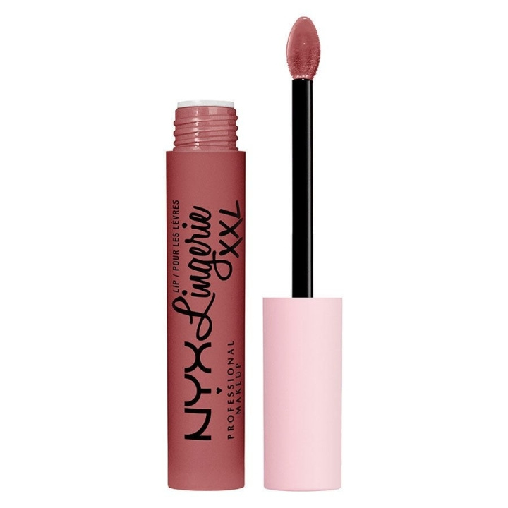 NYX Professional Makeup Lip Lingerie XXL mattainen nestemäinen huulipuna - Strip\'d down ryhmässä KAUNEUS JA TERVEYS / Meikit / Huulet / Huulipuna @ TP E-commerce Nordic AB (C84604)