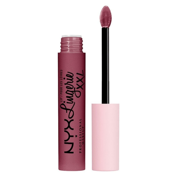 NYX Professional Makeup Lip Lingerie XXL mattainen nestemäinen huulipuna - Bust-ed ryhmässä KAUNEUS JA TERVEYS / Meikit / Huulet / Huulipuna @ TP E-commerce Nordic AB (C84607)