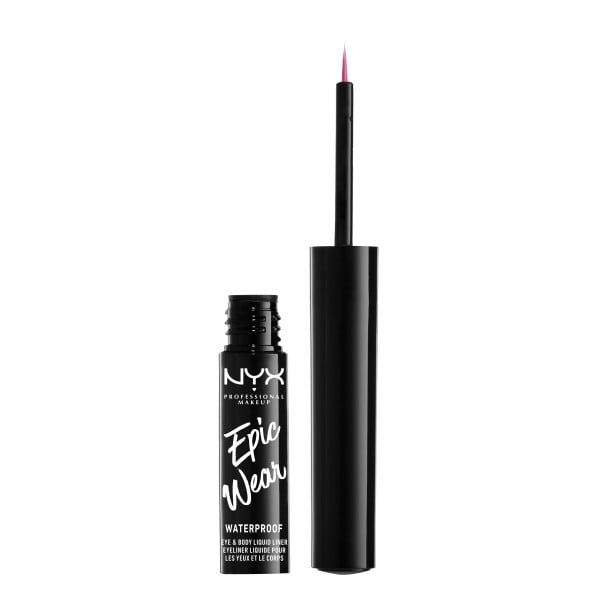 NYX Professional Makeup Epic Wear Metallic Liquid Liner - Fucshia Metal - nestemäinen rajauskynä ryhmässä KAUNEUS JA TERVEYS / Meikit / Silmät ja kulmat / Silmänrajauskynä / Kajaali @ TP E-commerce Nordic AB (C84615)