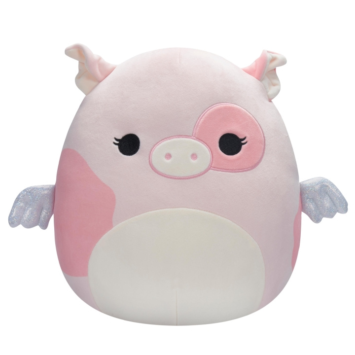 Squishmallows 30 cm P14 pehmolelu - vaaleanpunainen täplikäs sika (2405P14) ryhmässä LELUT, TUOTTEET LAPSILLE JA VAUVOILLE / Lelut vauvoille (0-3v) / Pehmolelut @ TP E-commerce Nordic AB (C84637)