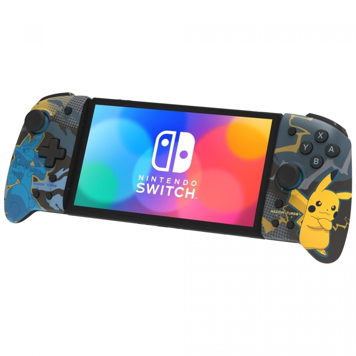 Hori Nintendo Switch Split Pad Pro (Lucario) ryhmässä KODINELEKTRONIIKKA / Pelikonsolit & Tarvikkeet / Nintendo Switch / Tarvikkeet @ TP E-commerce Nordic AB (C84650)