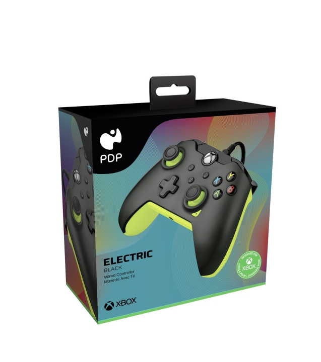 PDP Gaming Langallinen ohjain - Electric Black ryhmässä KODINELEKTRONIIKKA / Pelikonsolit & Tarvikkeet / Xbox Series X @ TP E-commerce Nordic AB (C84656)