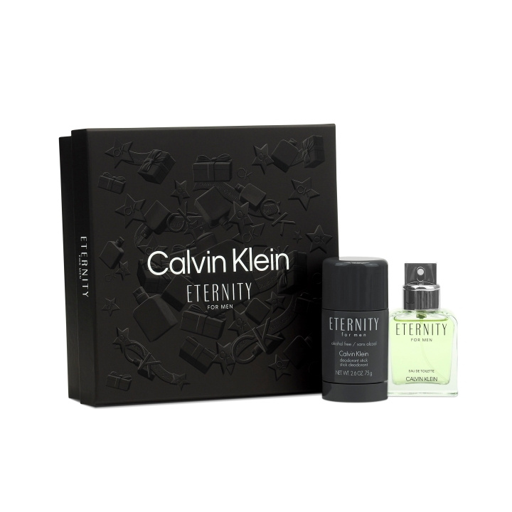 Calvin Klein Eternity EDT 50 ml + Deo Stick 75 ml - Lahjasetti ryhmässä KAUNEUS JA TERVEYS / Lahjapakkaukset / Miesten lahjapakkaukset @ TP E-commerce Nordic AB (C84660)