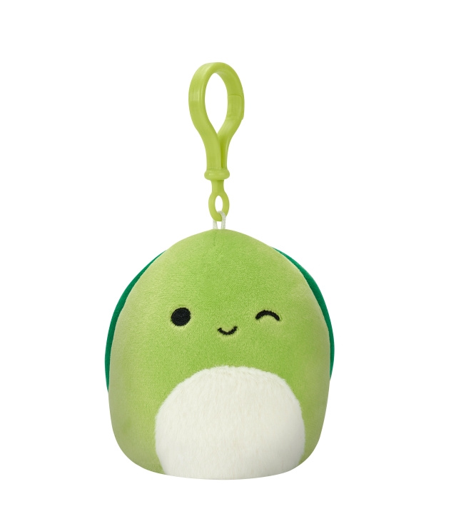 Squishmallows 9 cm pehmolelu P14 Clip On - Henry the Turtle (kilpikonna) ryhmässä LELUT, TUOTTEET LAPSILLE JA VAUVOILLE / Lelut vauvoille (0-3v) / Pehmolelut @ TP E-commerce Nordic AB (C84663)