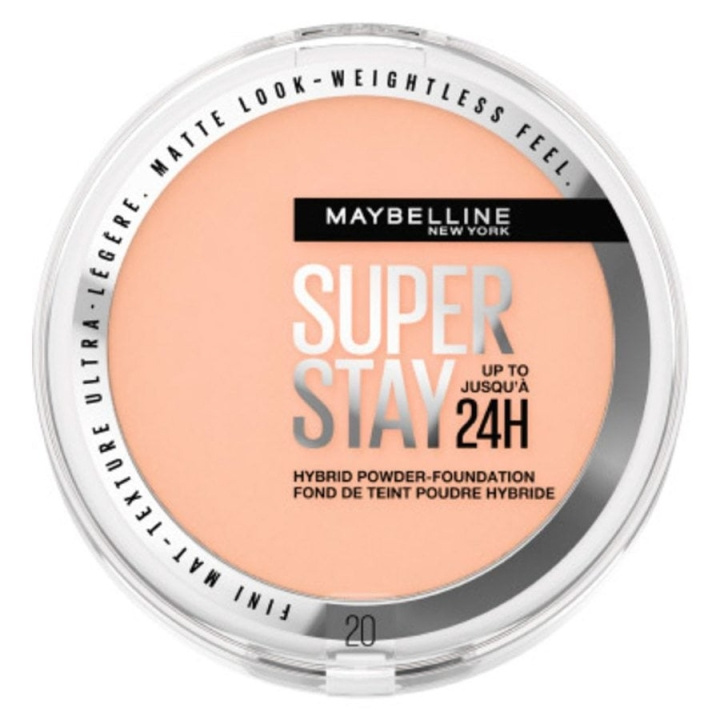 Maybelline New York Superstay 24H Hybrid Powder Foundation 20,0 ryhmässä KAUNEUS JA TERVEYS / Meikit / Meikit Kasvot / Puuteri @ TP E-commerce Nordic AB (C84668)