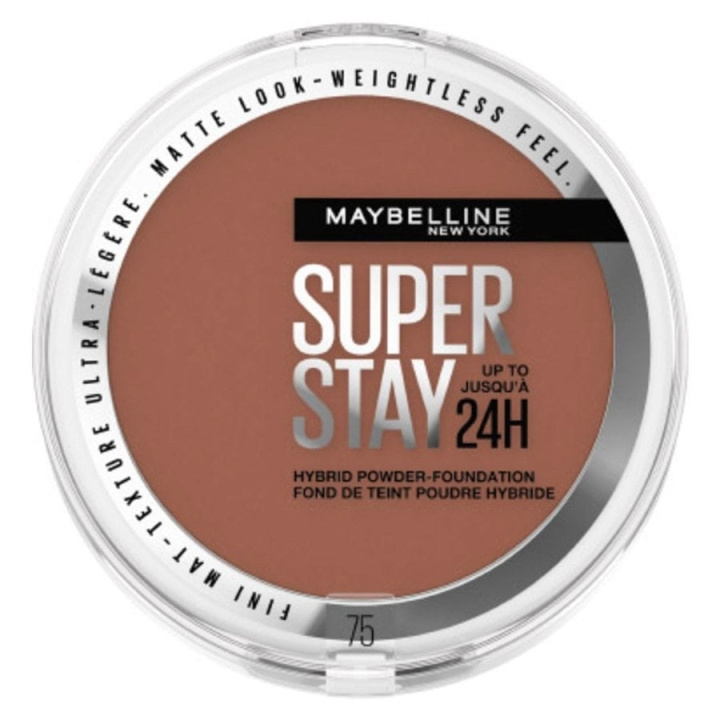 Maybelline New York Superstay 24H Hybrid Powder Foundation 75,0 ryhmässä KAUNEUS JA TERVEYS / Meikit / Meikit Kasvot / Puuteri @ TP E-commerce Nordic AB (C84669)