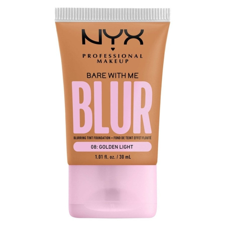 NYX Professional Makeup Bare With Me Blur Tint Foundation 08 Golden Light -sävyvärisävy 08 Golden Light ryhmässä KAUNEUS JA TERVEYS / Meikit / Meikit Kasvot / Meikkivoide @ TP E-commerce Nordic AB (C84674)