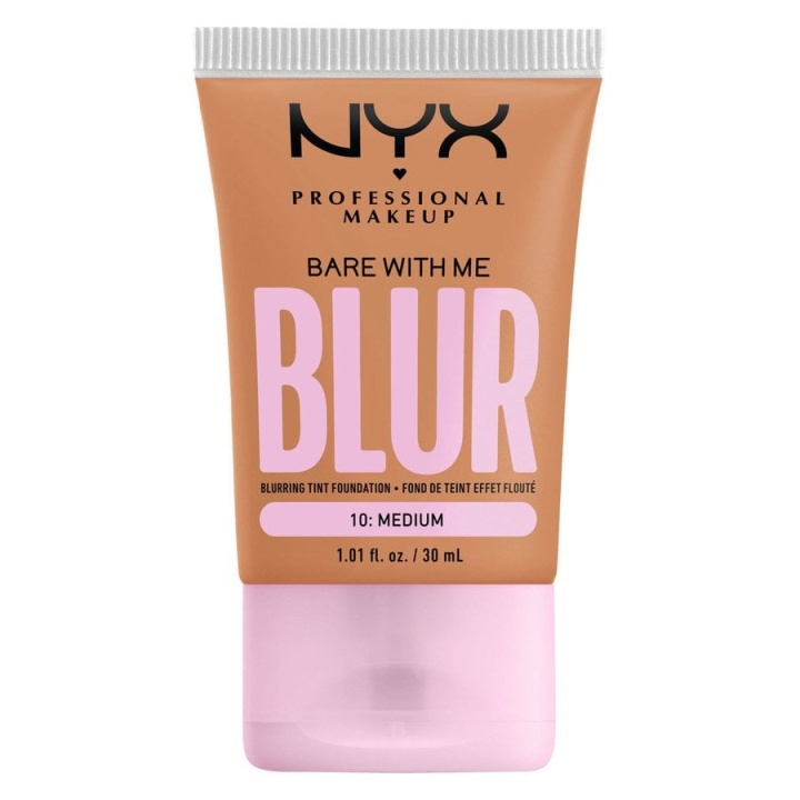 NYX Professional Makeup Bare With Me Blur Tint Foundation 10 Medium -värisävysuojus ryhmässä KAUNEUS JA TERVEYS / Meikit / Meikit Kasvot / Meikkivoide @ TP E-commerce Nordic AB (C84675)