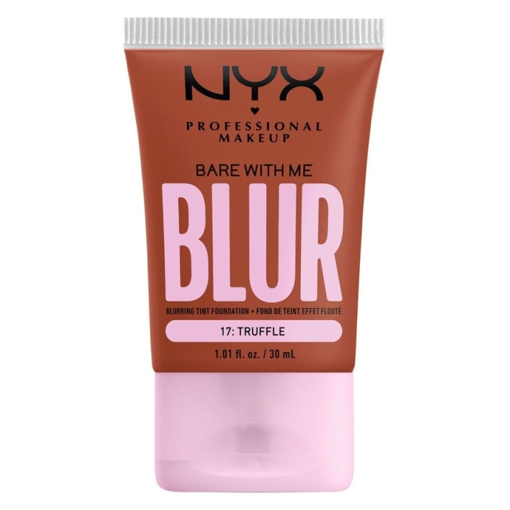 NYX Professional Makeup Bare With Me Blur Tint Foundation 17 Truffel -sävysävy ryhmässä KAUNEUS JA TERVEYS / Meikit / Meikit Kasvot / Meikkivoide @ TP E-commerce Nordic AB (C84680)